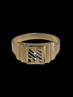 Kids gold ring #30394