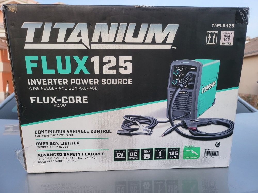 Titanium Flux 125 Welder