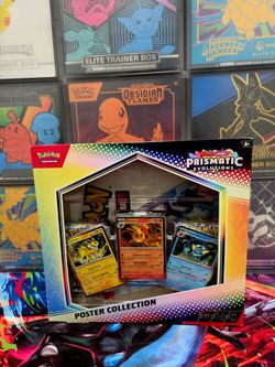 Pokémon Scarlet & Violet Prismatic Evolutions Poster Collection