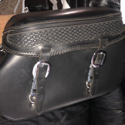 Leather Pros Saddle Bag Harley Davidson 