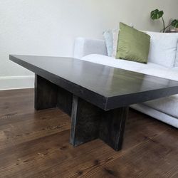 Dark Wood Coffee Table