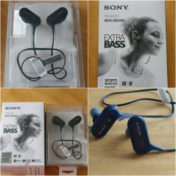 Sony mdrxb50bs bluetooth headsets