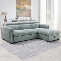 Special‼️‼️ Zavala Sectional Sofa W/Sleeper & Storage