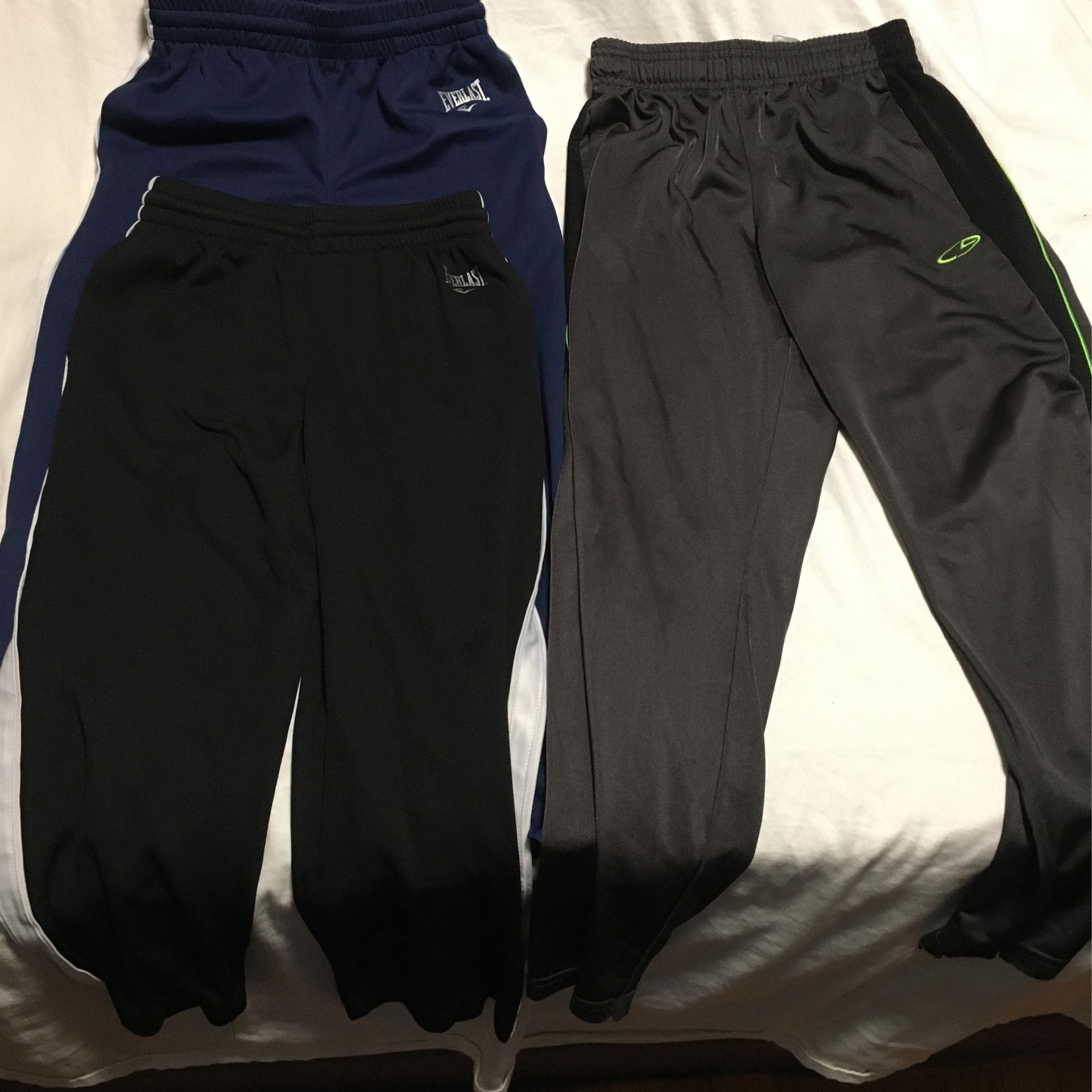 Boys Athletic Pants Size 8- Includes 3 Pairs
