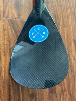 Carbon graphite SUP Paddle 1 piece adjusts 67”-88”