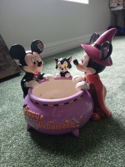 Disney halloween candy bowl