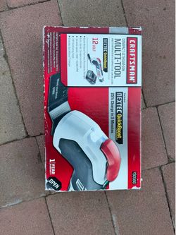 Craftsman Nextec 12V Compact Multi-Tool 30566 New Open Box