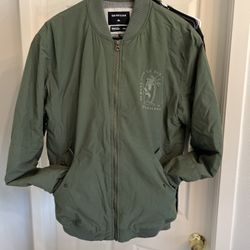 Quicksilver Letterman Style Jacket Size Large