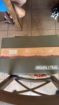 Acadia trail folded travel dog bed