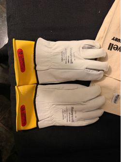 Honeywell Salisbury Leather Protector Gloves Size 10