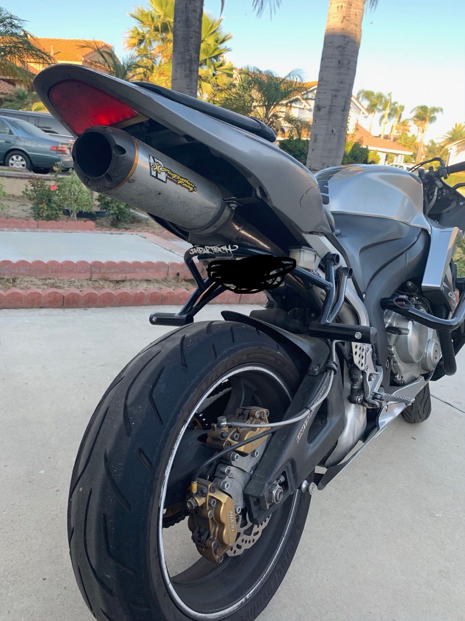 cbr600rr stunt bike