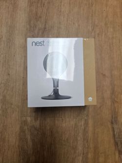 New Factory Sealed Google Nest Cam Indoor Black 1st Generation A0005-NC1102ES