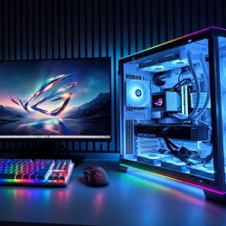 Lian Li Glacier X – Ryzen 9 9950X3D | RTX 5080 $0 DOWN FINANCING AVAILABLE