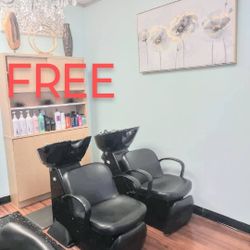 Free Shampoo Station Cabinet 