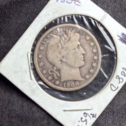 Barber Half Dollar 