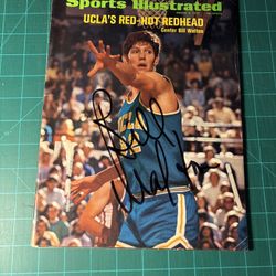 Bill Walton Signed Autographed Sports Illustrated Magazine UCLA NBA