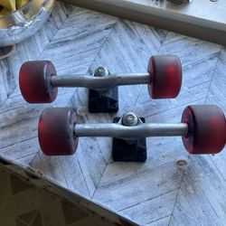 Vintage 80s Silver Gullwing Super-Pro III HPG IV Skateboard Trucks Gravity Super   With the wheels approximately 10” width trucks are around 9” wide w