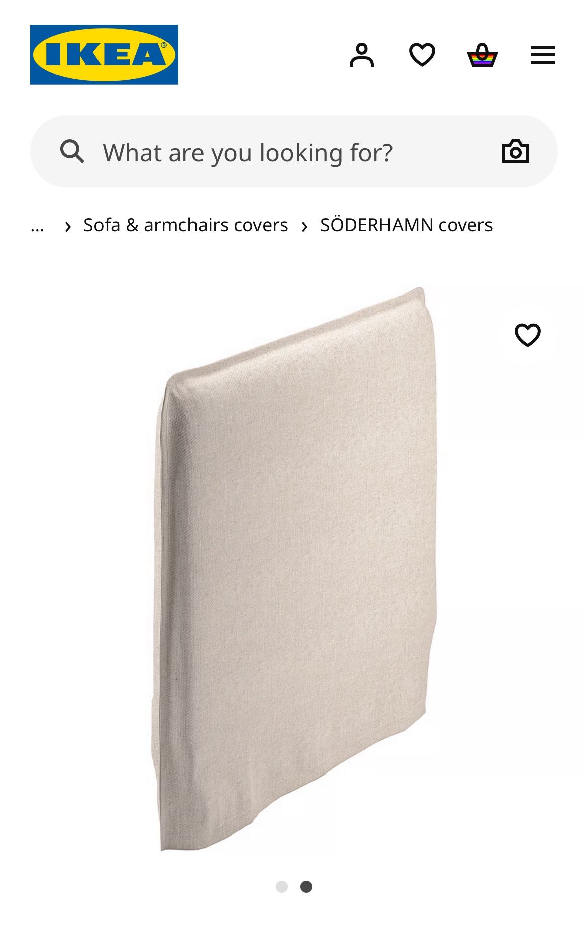 IKEA Soderhamn Armrest Covers