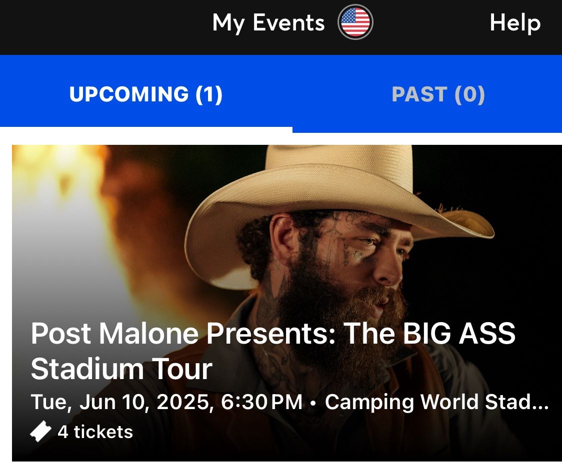 Post Malone: Big ASS Stadium Tour