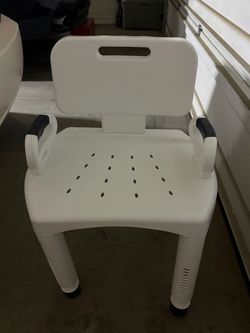 Shower Chair with Back and Armrests