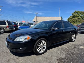 🔥 2016 CHEVROLET IMPALA LIMITED LTZ 🔥  🖤 Black on Black 🚗 181K Miles ✅ Clean Title 🛋️ Leather Interior 🌙 Sunroof 🕶️ Tinted Windows 💳 Financing