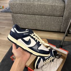 Nike Dunk Vintage Navy PRM *READ DESCRIPTION*