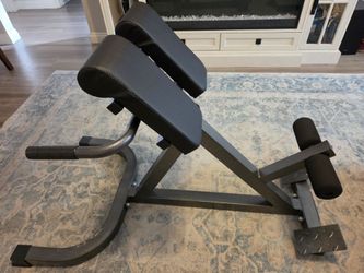 🏋️‍♀️💪 Adjustable Roman Chair Back Extension Machine – Home Gym