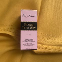 TOO FACED BORN THIS WAY COVERAGE FOUNDATION # TRUFFLE 1.0 Oz / 30 ml