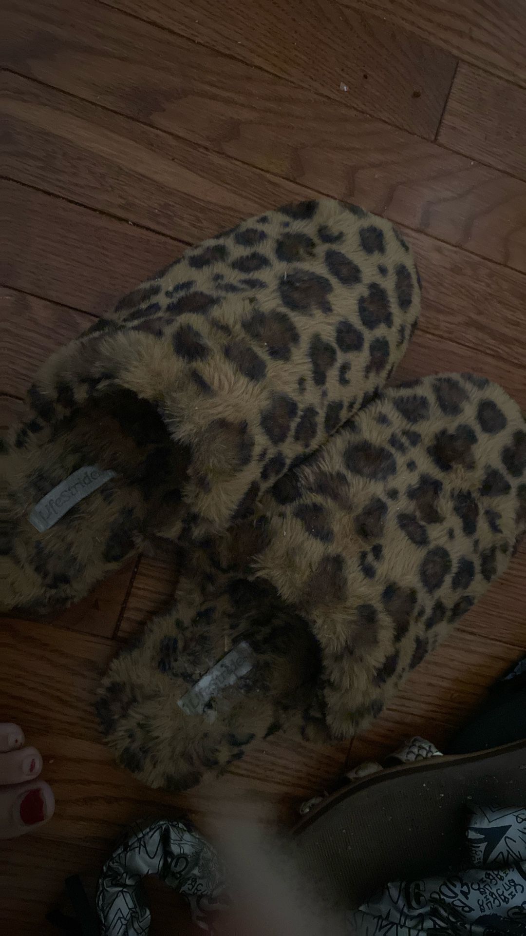 Cheetah Slippers,