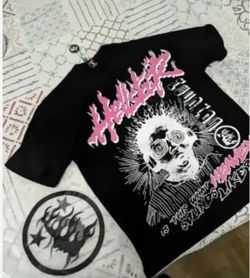 Hellstar Black Graphic T-Shirt