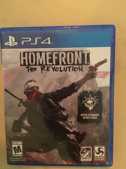 Sony PlayStation ps4 homefront the revolution