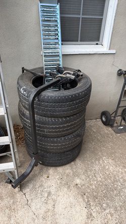 LT285/60R20 Tires – Good Condition – Good Tread