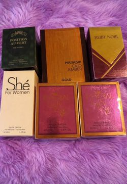 Variety of Parfumes BRAND NEW. Great gift for Mother’s Day!