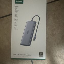 UGREEN Docking Station 10 in 1 Revodok Pro 210 USB C Dock Dual HDMI 4K@60Hz Single 8K@30Hz 100W PD 5Gbps USB C and USB A Data Ports Gigabit Ethernet, 