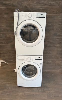 LG washer and dryer laundry