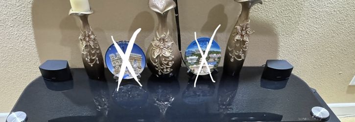 Candle Decor 3 Piece 