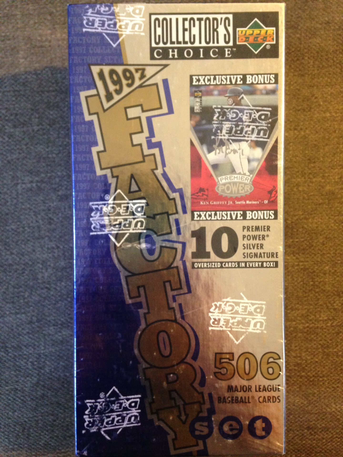 1997 Factory Set, Upper Deck Collector's Choice, Baseball cards