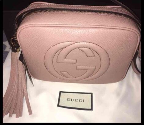 Gucci blush soho disco crossbody bag