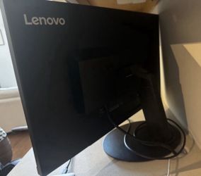 27” Lenovo desktop monitor