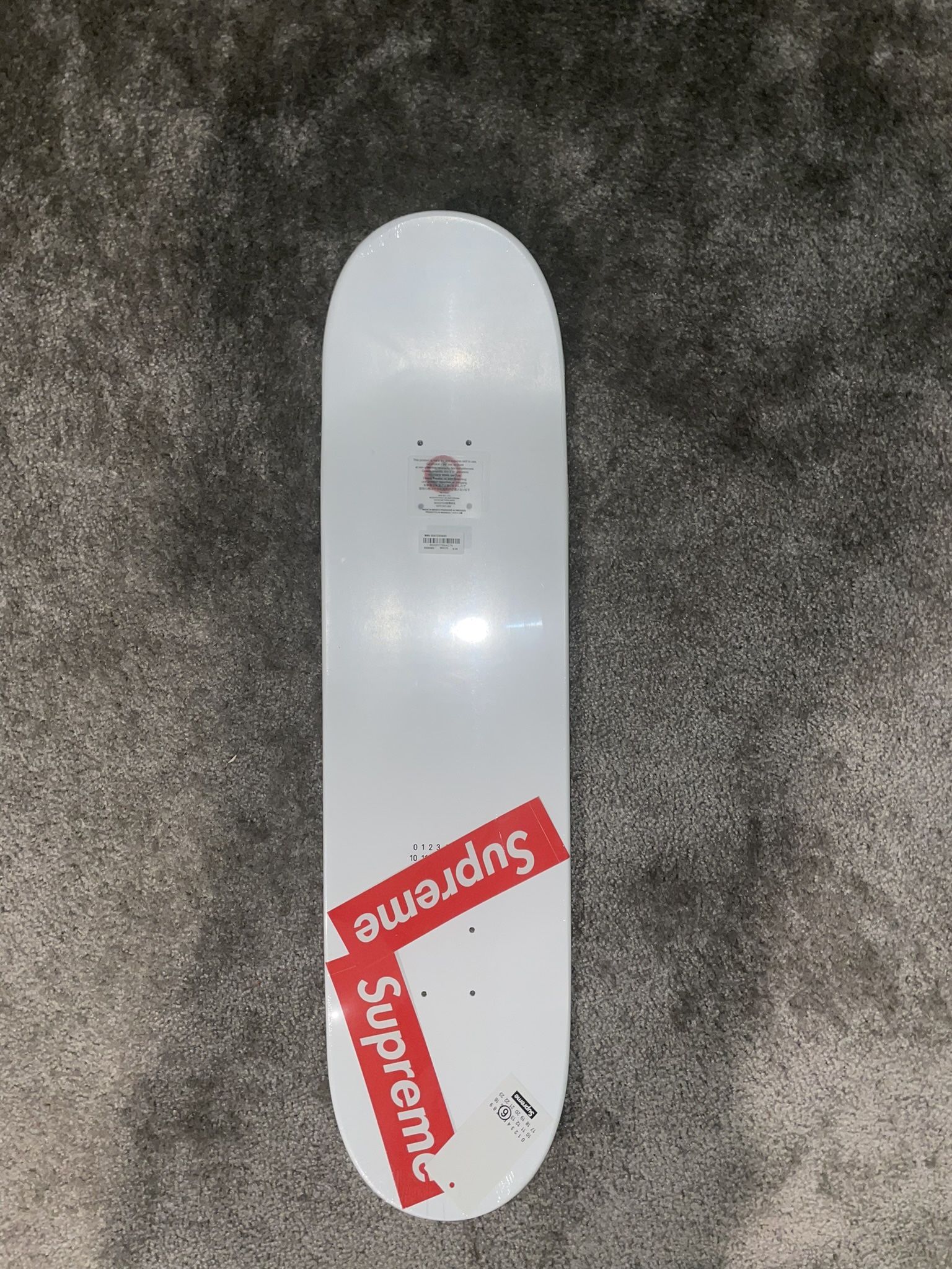 Supreme Maison Margiela MM6 Skate Deck 8.25” Scratch Off for Sale