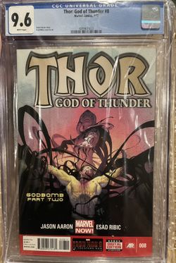 Thor God of Thunder (2012) 8 CGC 9.6