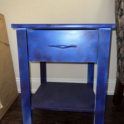 Galaxy Painted Bedside Table