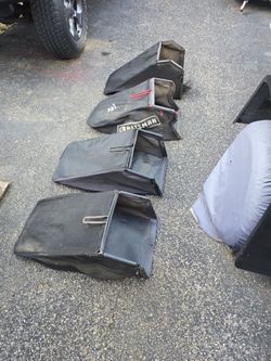 4 lawn mower bags