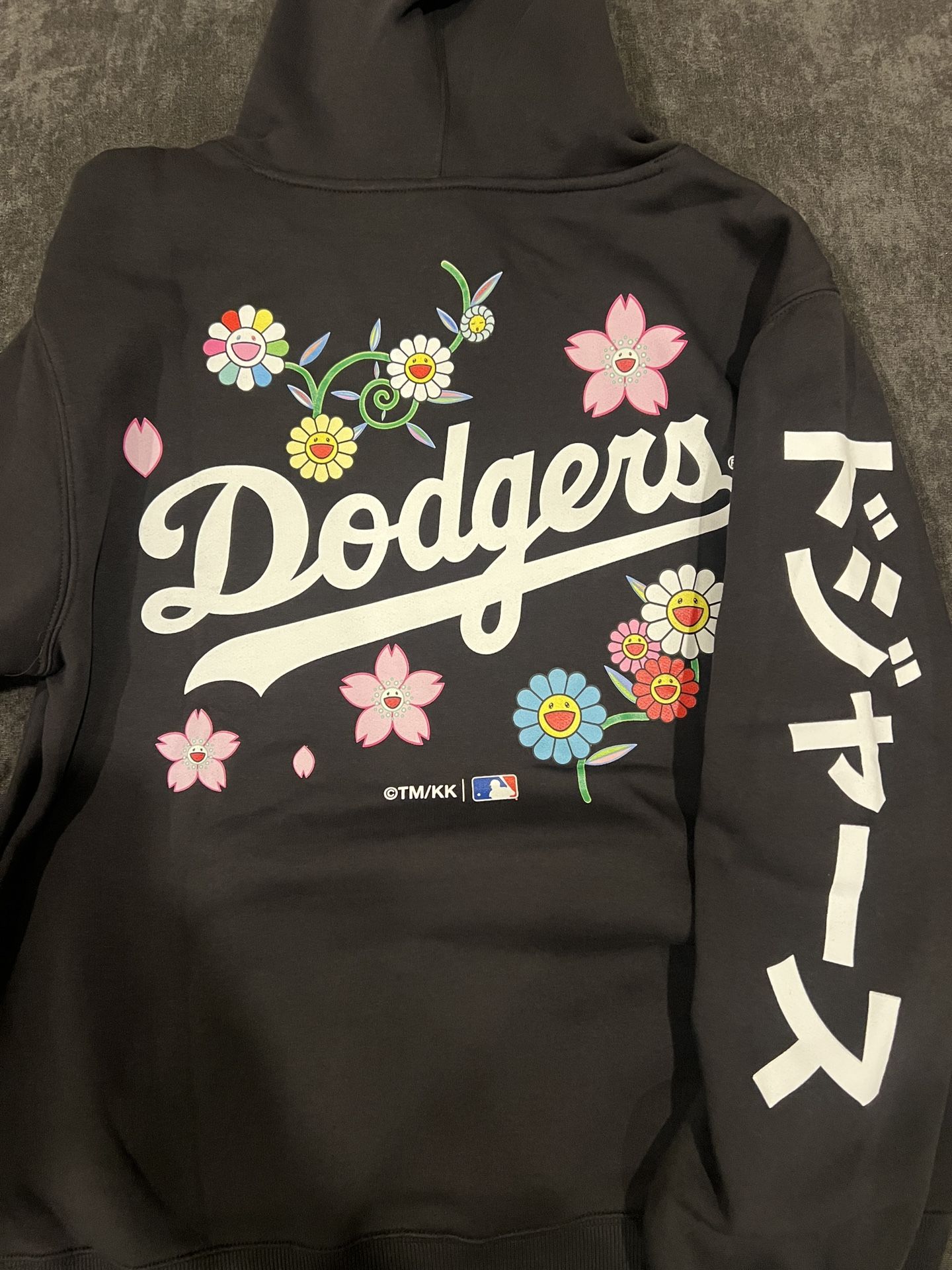 Takashi Murakami X Dodgers Japanese Heritage Black Hoodie M Medium