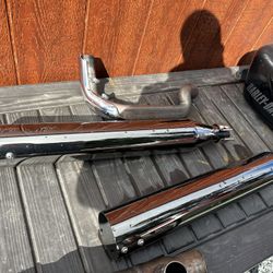 Bassani Pipes For M8 For 2 Inch Header Pipes 