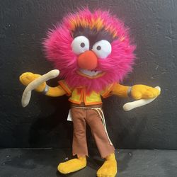 ANIMAL PLUSH FROM SESAME STREET !  14 INCH  POSABLE PLUSH BY DISNEY