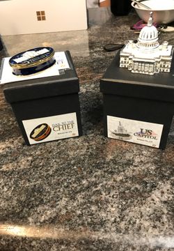 Art Form Trinkets (Hail To The Chief & US Capitol)