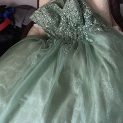 Ball gown prom dress