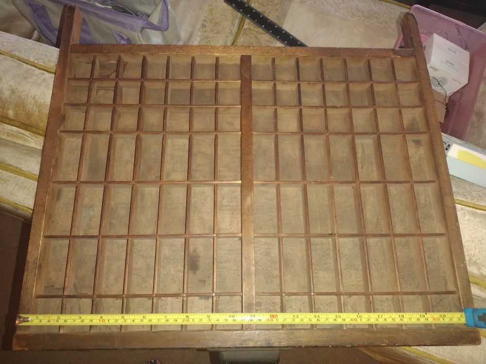 Hamilton Antique Typesetter Shelf