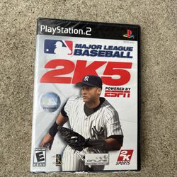 BRAND NEW NEVER OPENED Retro Video Game Major League Baseball 2K5